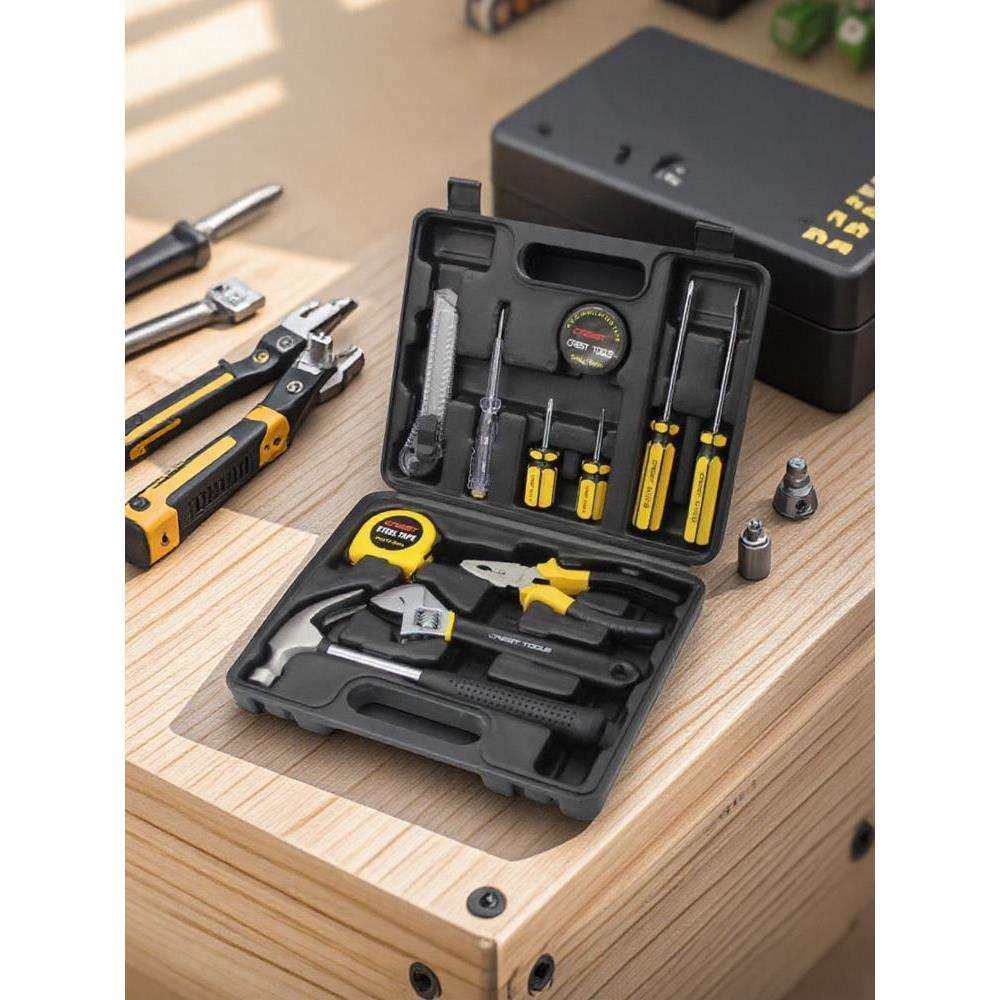 工具套装家用日常维修组套家庭修理五金老虎钳锤子扳手钳子组合箱,鲜花速递/花卉仿真/绿植园艺,割草机/草坪机,淘宝优惠券,粉丝福利购,淘宝优惠卷