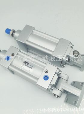 长方形带附件ISO6431气缸SI50X50-CB-CR带双耳座带斜耳座SI气缸