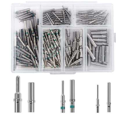 180PCS Size 12 16 20 DT端子 固体触点套件 0460-215-16141