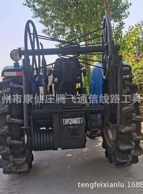 拖拉机绞磨机 改装四轮手扶绞磨 10T15T绞磨绞盘