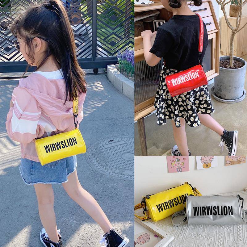 女童斜挎小包包儿童包新款洋气潮酷女孩公主包手机包百搭走秀背包