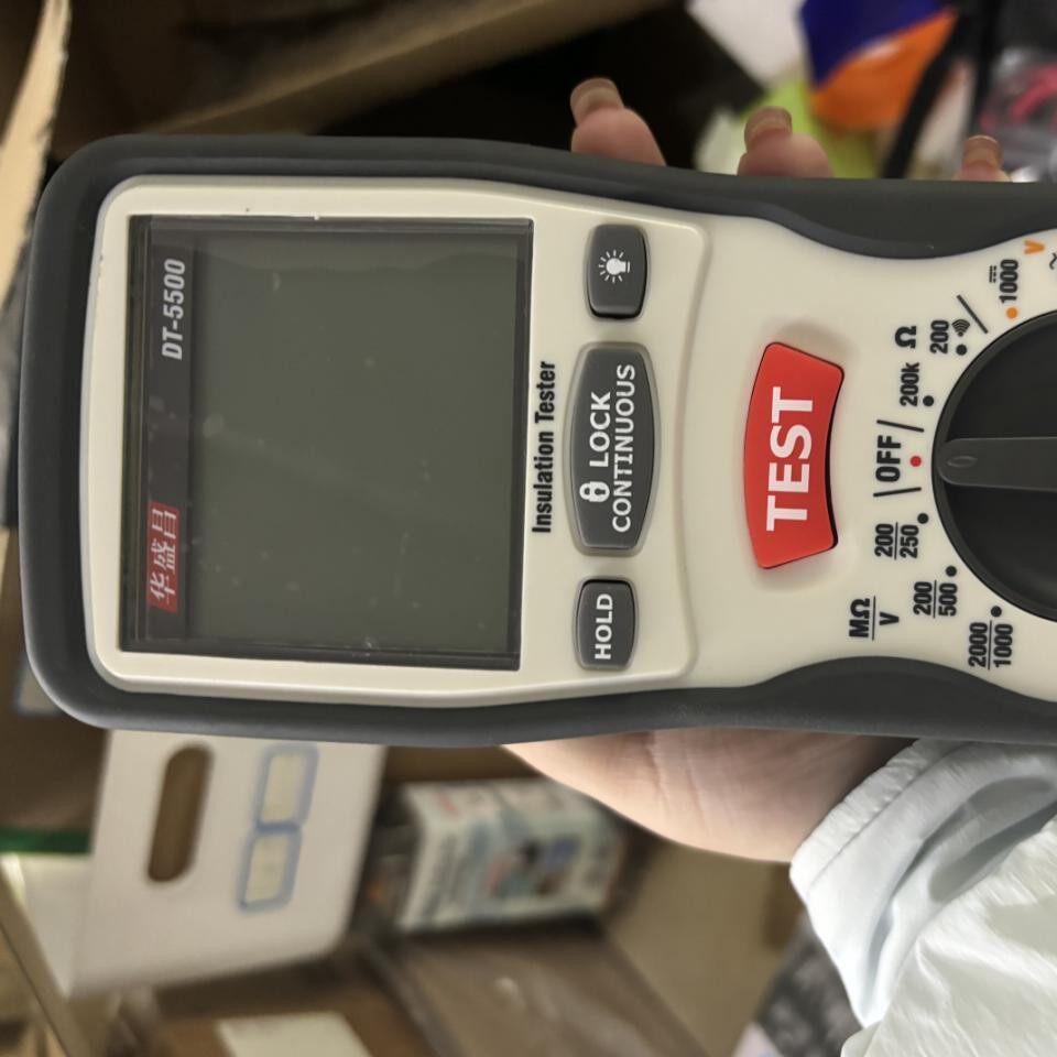 CEM华盛昌DT-5500绝缘表 DT5500 绝缘表 手持式电阻测试仪器