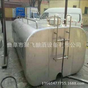 黑河供應不銹鋼臥式 山西醬油醋白鋼運輸罐 化工耐腐蝕液體運輸罐