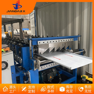 湖北氟碳面铝镁锰板墙面板矮立边型压型铝瓦金属屋面板