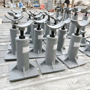 可调节型阀门支座 管子支架 可调节高度管道支撑支座管夹焊接支座