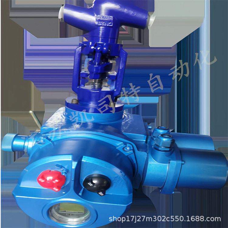 凯司特 电站焊接电动截止阀 J961Y--P54 100V DN80自密封阀体