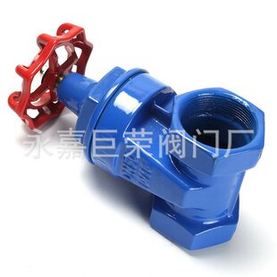 丝扣软密封闸阀 开关型 Z15X 内螺纹连接 启闭灵活 16Q 南高阀门