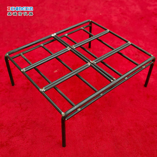 鹤壁鑫诚信厂家制作马弗炉用镍铬坩埚架4孔灰分坩埚架 六孔灰皿架