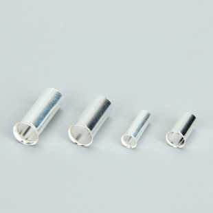 管形裸端子 针形线耳 管式 EN16 冷压接线 欧式 插针 铜接头铜管