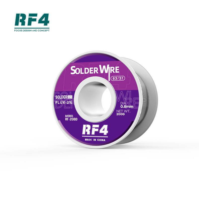 RF4 锡焊丝免清洗无铅焊锡丝 RF-208D 环保药芯焊丝焊接材料