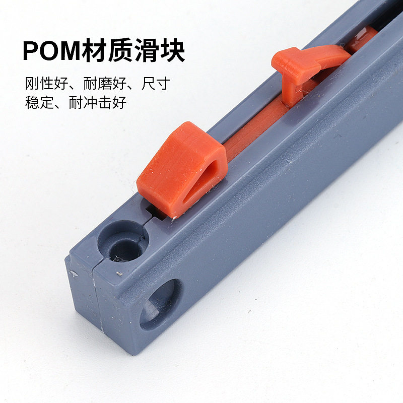 衣柜移门阻尼缓冲器橱柜静音阻尼器重型双向推拉门滑轮轨道阻尼器