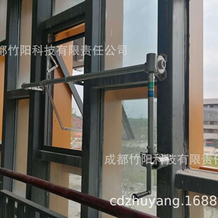 学校体育馆排烟窗 体育馆通风窗手动开窗机手摇开窗机手摇开窗器