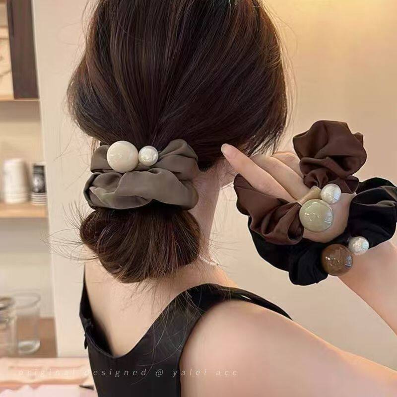 诗泊雅 法式大肠发圈秋冬扎头发头绳女高级感低马尾发绳橡皮筋,饰品/流行首饰/时尚饰品新,发饰,淘宝优惠券,粉丝福利购,淘宝优惠卷