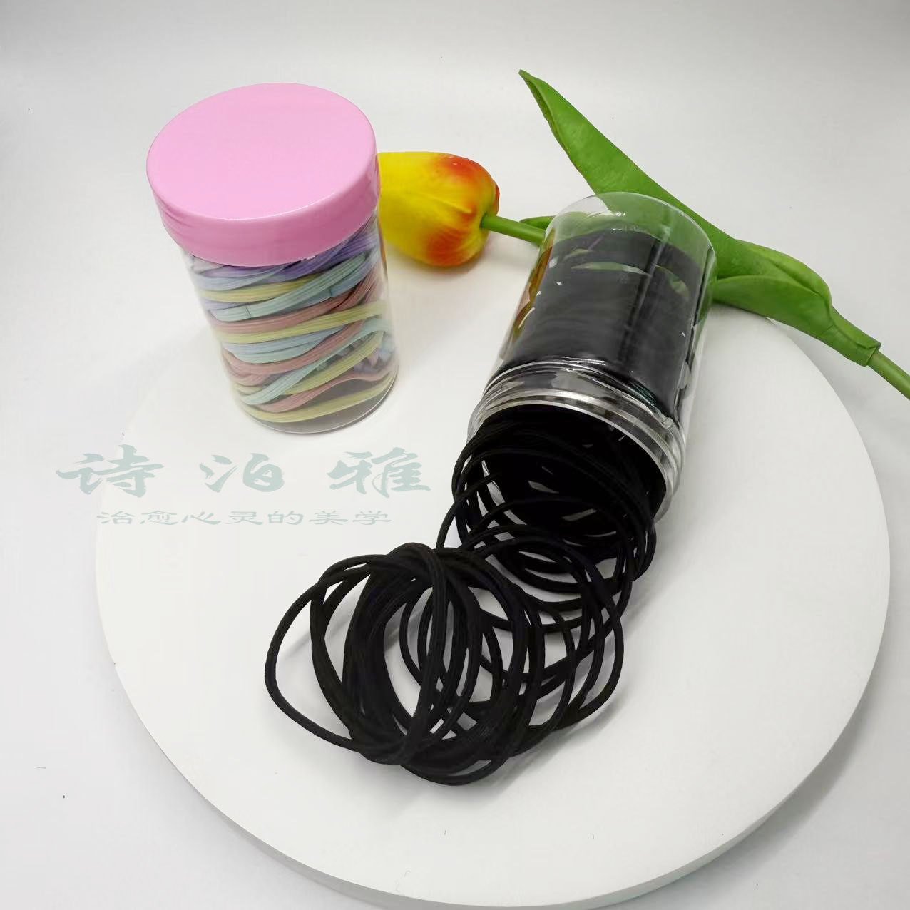 诗泊雅 主播推荐（50罐装皮筋发饰