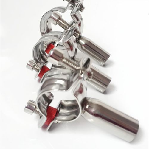 304不锈钢卫生级管支架 管卡管子夹固D定水管夹管托管码25 32 108