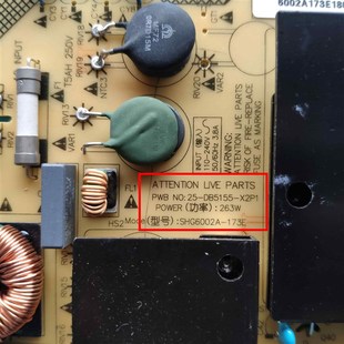 60SU470A DB5155 60TX4100A电源板SHG6002A X2P1 173E 夏普LCD