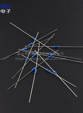 双向触发二极体 DB3蓝色 DB-3触发管 封装DO-35(20只)