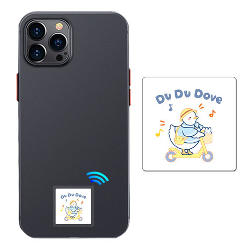 超薄手机门禁卡贴icid卡小区电梯卡nfc芯片贴CUID门禁空白卡贴