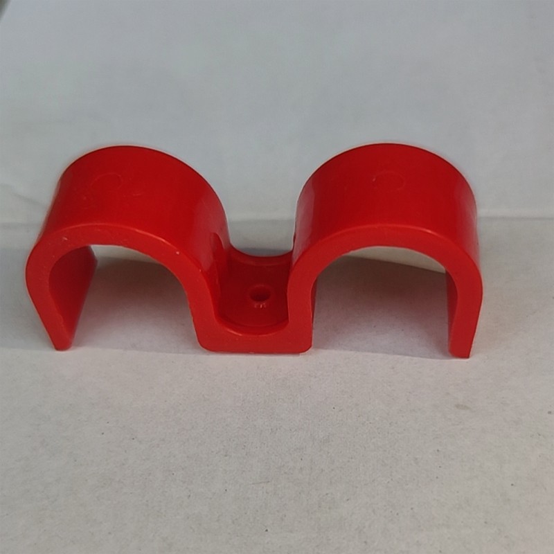 20水电骑马卡pvc电工连排瓦斯钉专用塑料套管卡拼接W神器线管排卡