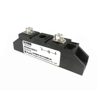 电池防反冲二极管MD55A800V1000V1200V 1600V防反二极管24VDC功率