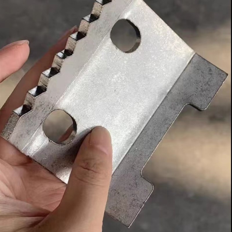 不锈钢304c型钢压板梁夹底座华司管夹L片护角Q拐角骑马卡压板管束