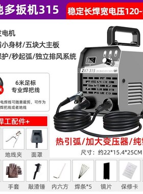 电焊机220v家用纯铜250手持式小型迷你315便携38T0v双电压两用全