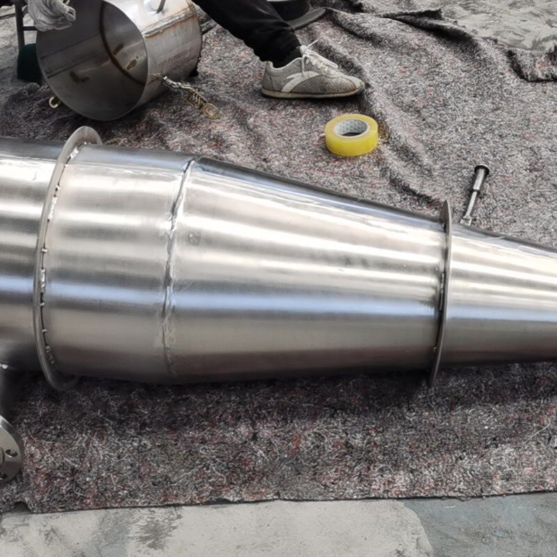 不锈钢旋风除尘器耐高温工业车间集尘器碳钢沙克龙输送物料吸尘器