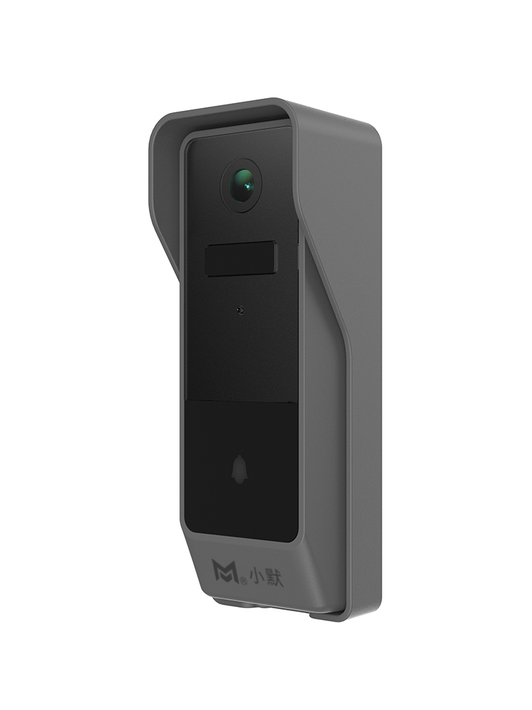 小默可视门铃家用防水电子猫眼门口2K监控摄像头无线wifi智能门铃
