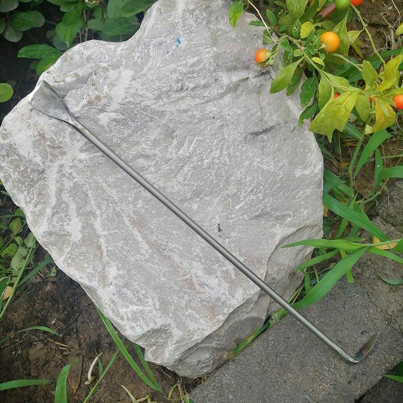 老式割蜜刀圆蜂桶不锈钢两用多功能铲刀专用手工锻打养蜂取蜜工具