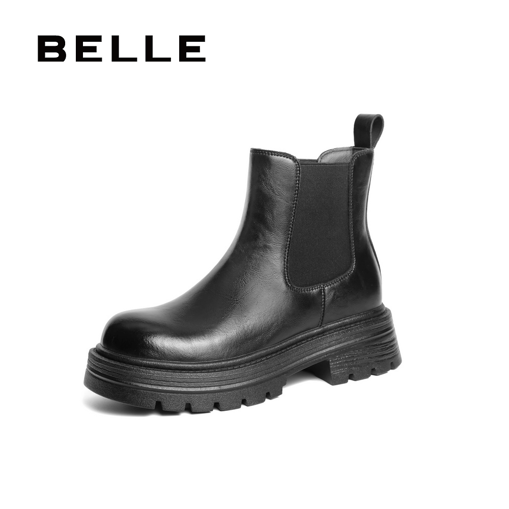 百丽专柜正品时尚切尔西短靴女