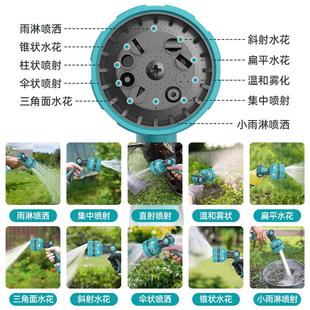 浇花水管花园水枪浇水神器喷枪高压洒水喷头庭院浇菜自动收管硕梵