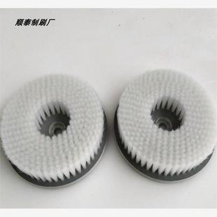PVC盘刷钢丝圆盘打磨纳米除尘圆刷 尼龙丝圆盘刷角磨机刷抛光刷PP
