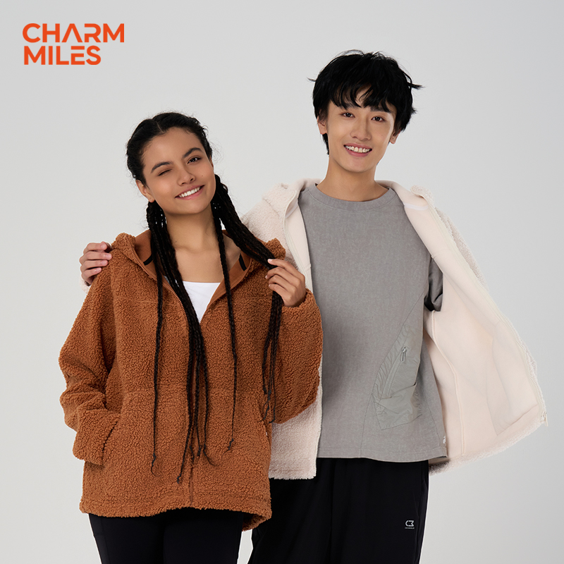 CHARMMILES彻美绒感外套男女款