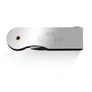 半径规R规螺纹规r角尺不锈钢高精度圆角圆弧半径测量工具样板规