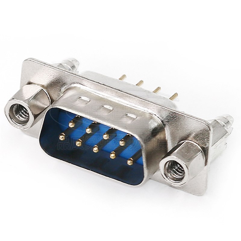 DP9/15/25/37 带铆钉鱼叉 直插焊板式 公头母头 串口 双排 三排