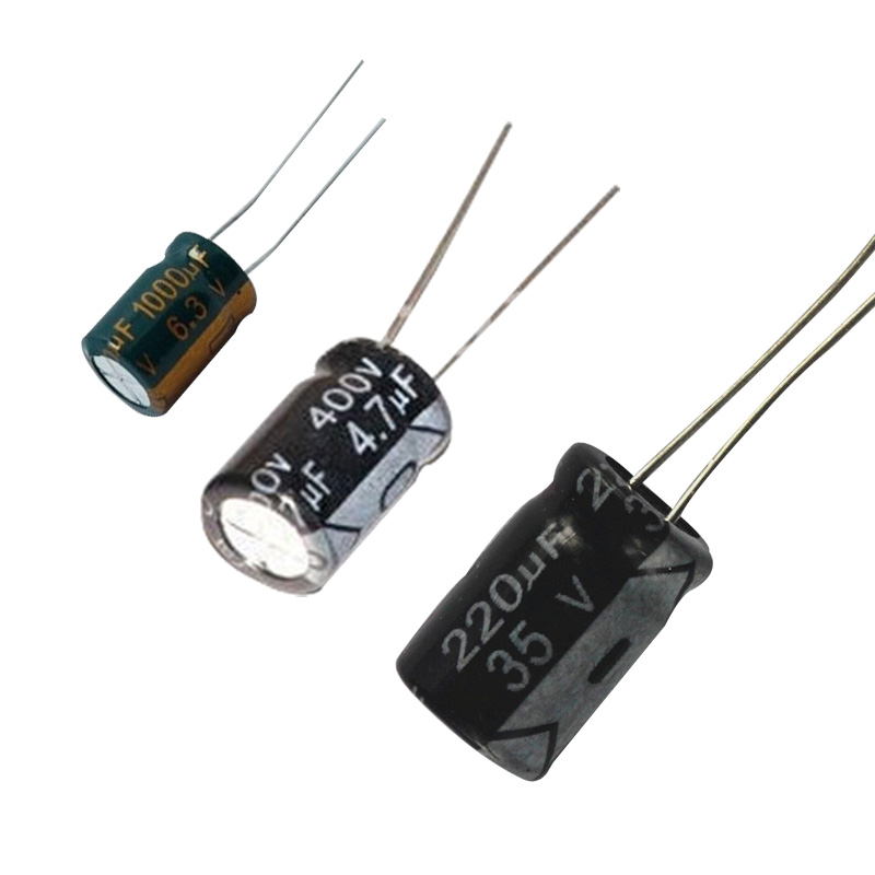 电解电容 400V 1/2.2/3.3/4.7/6.8/10/22/33/47/100uf 直插铝电容