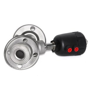 304不锈钢y型法兰式活动式气控气动角座阀 厂家直销 15 20 32 40