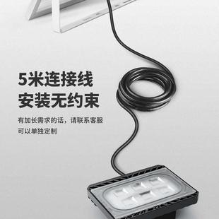 海閣拉斯365天亮燈太陽能投光燈一拖二庭院路燈家用鄉村室內外燈