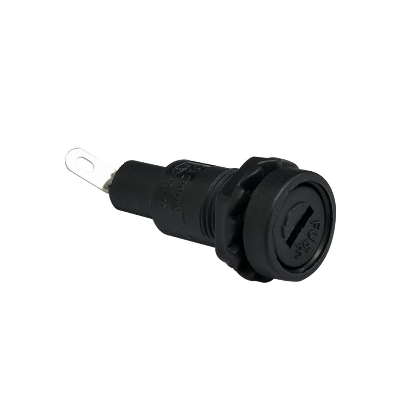 H3-11  R3-11 12MM保险管 5X20一字型保险座 10A250V FUSE保险座