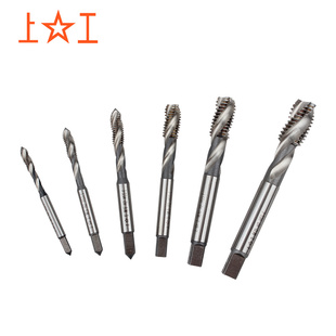 上工机用丝攻马氏体不锈钢专用螺旋丝锥螺纹盲孔攻牙丝锥M8 10 34