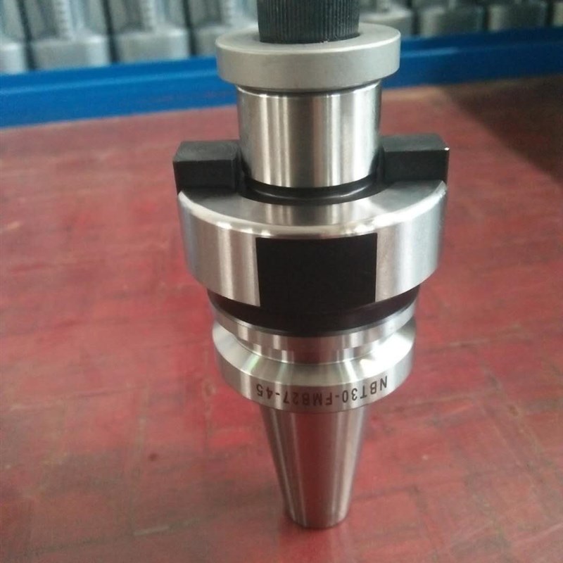 高精全亮雕刻机用 无键槽 面铣刀柄 NBT30/40-FMB22,27,32-45,60