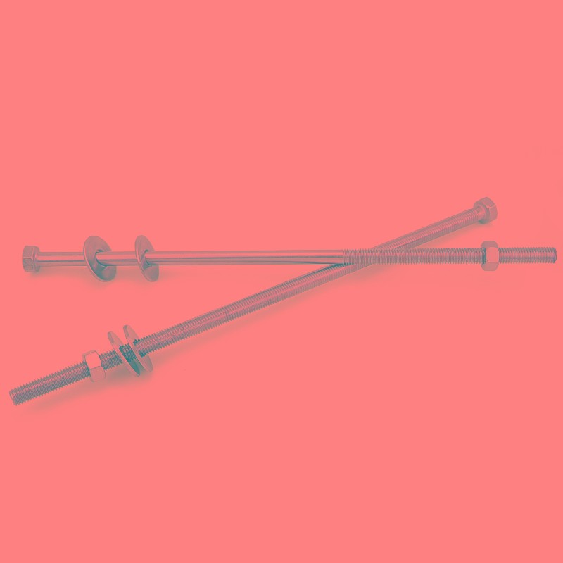 M6M8M10M12M 304不锈钢外六角穿墙螺丝 长螺杆 加长螺杆螺栓套装