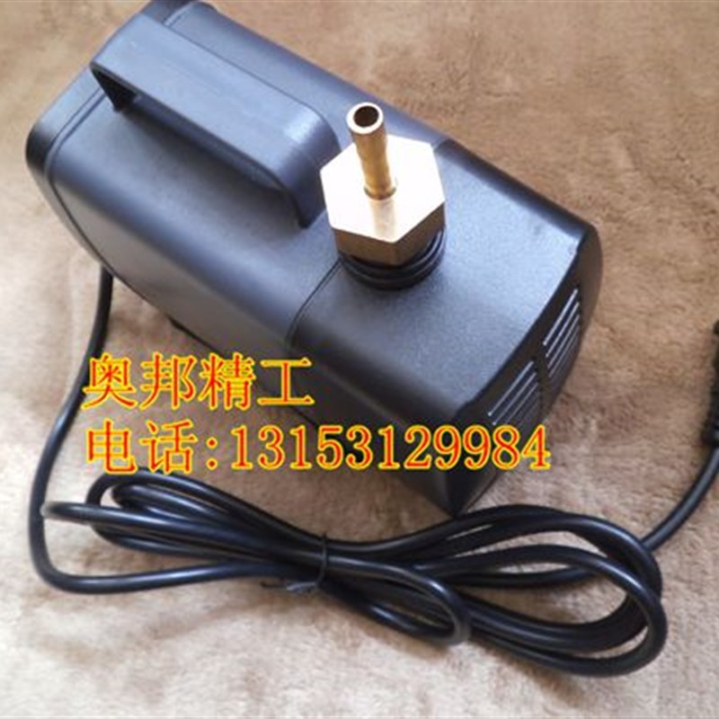 雕刻机水泵潜水泵 DK-3000水泵60瓦3米扬程主轴水泵 雕刻机潜水泵