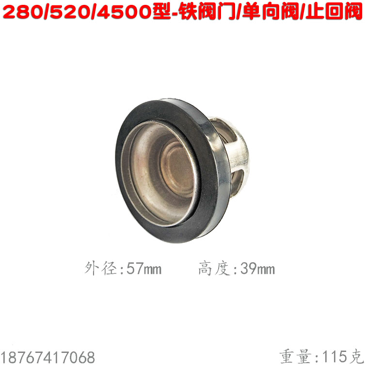 280 4500 520 600型柱塞泵阀门57不锈铁陆雄555水泵单向活门FT150