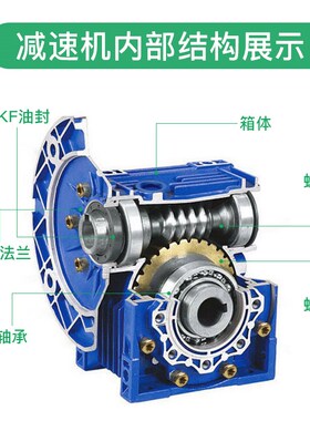 BEGEMA蜗轮蜗杆减速机配电机BHRW063-1/40-80B14+BM80B4-0.75KW