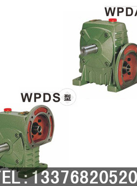 WPDA/WPDS40 50 60 70 80双输出蜗轮蜗杆立减速机变速箱减速器
