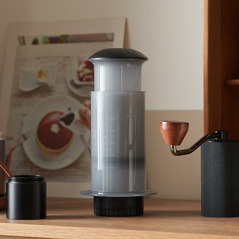 肆月爱乐压手压咖啡壶便携式手冲壶滤压咖啡器具滴漏式法压壶户外