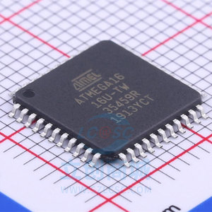 ATMEGA16-16AU ATMEGA16-16U-TW TQFP-44微控制器全新原装