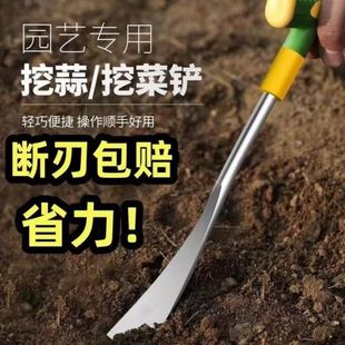 挖野挖神器工具挖荠铲子除草菜小锰钢铲种菜挖土蒜铁户外铲园艺花