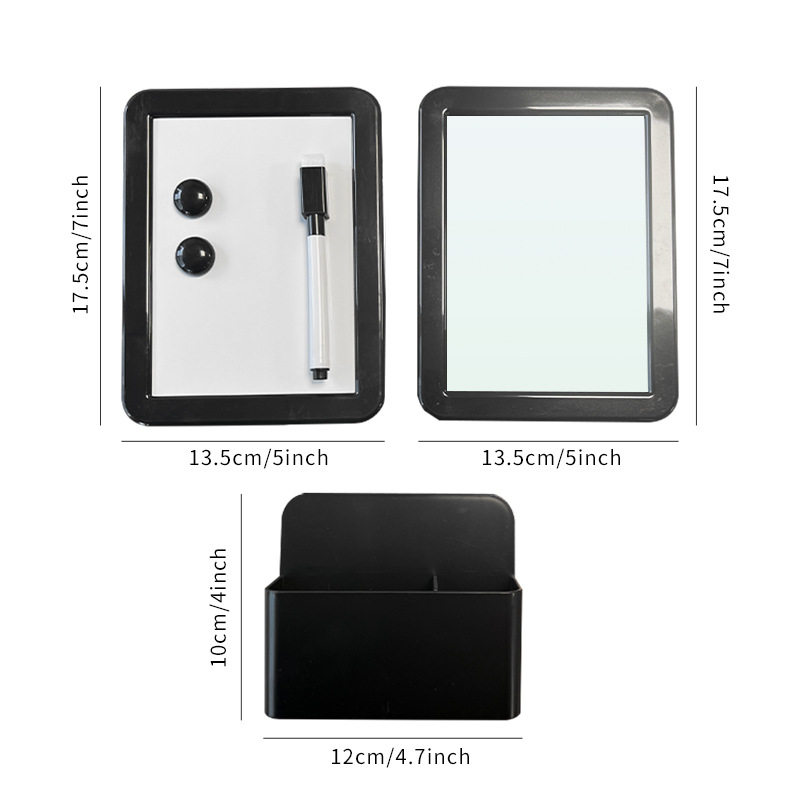 Locker 铁皮柜磁吸白板磁吸笔筒镜子塑料边框小白板书写留言板,文具电教/文化用品/商务用品,记事板/留言板,淘宝优惠券,粉丝福利购,淘宝优惠卷